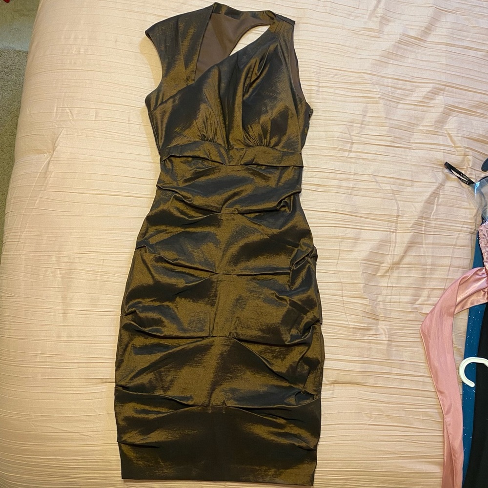 Jax Formal Brown Dress Size